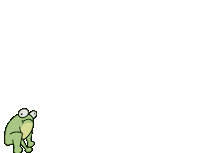 Frog Sticker by BVK Students Hannover