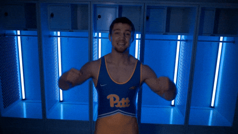 H2P Pittwrestling GIF by Pitt Panthers