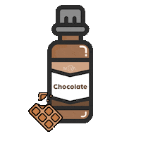 Chocolate Relax Sticker by Meva