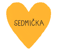 sedmicka love laska sedmicka Sticker