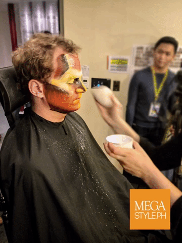 the lion king makeup GIF