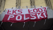 Flag Poland GIF by ŁKS Łódź