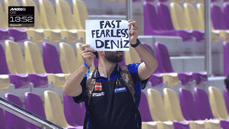 Fan Sign GIF by MotoGP™