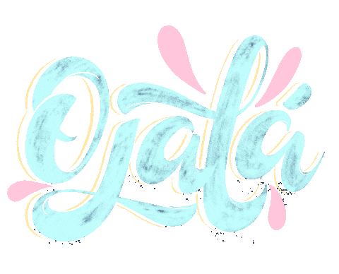 melisaamayar giphyupload lettering letras ojala Sticker