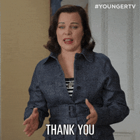 Tv Land Thank You GIF by YoungerTV