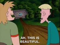 hey arnold nicksplat GIF