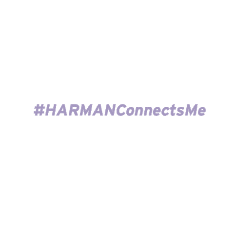 Hashtag Connects Sticker by HARMAN International
