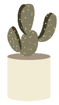 Plant Cactus Sticker by tinytype