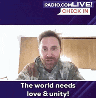 David Guetta Love GIF by Audacy