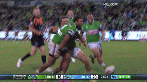 Nrl GIF by Canberra Raiders