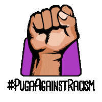 Againstracism Sticker by pugastudios