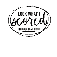Leather Bracelets Sticker by Flourish Leather Co