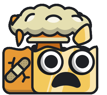Explosion Sticker