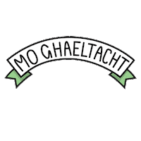 Gaeilge Gael Sticker by Údarás na Gaeltachta