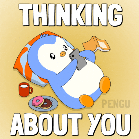 Blushing In Love GIF by Pudgy Penguins