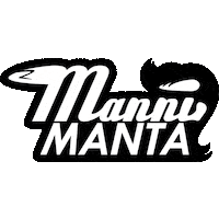 mannimanta party mallorca mannimanta manni manta Sticker