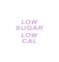 Lowsugar Lowcal Sticker by supermate_soda
