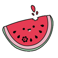 Summer Time Eating Sticker by Construktiv