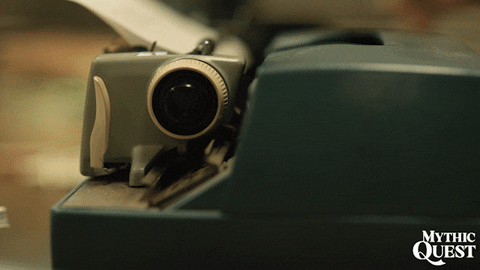 Writing Typing GIF by Apple TV+