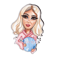 Tatiartblog Sticker