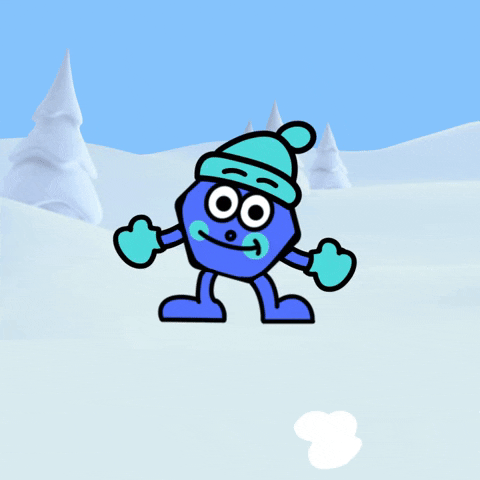 utilify snow winter snowman snowball GIF