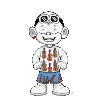 Violin Instrument Sticker by Zhot