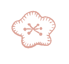 Flower Line Sticker