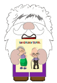 Golden Years Sticker