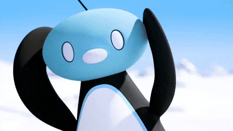 Penguin Gasp GIF by Pokémon