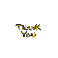 Thanks Thank You Sticker by Elos Skateboards
