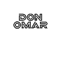 donomarkong reggaeton don omar don omar Sticker
