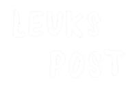 Leukspost Sticker by Studio Leuks