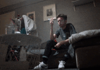 Tired Smoke GIF by Alex Harris