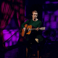 george ezra guitar GIF by BRIT Awards