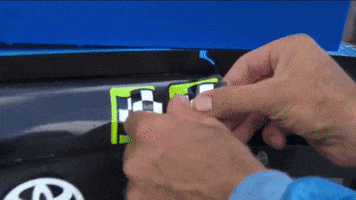 happy truex jr GIF by NASCAR