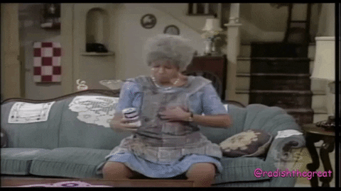 radishthegreat giphygifmaker beer drinking couch GIF