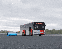Racing Bus GIF