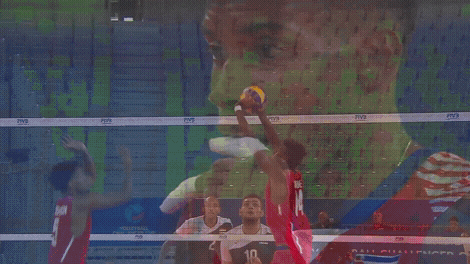 Point Wall GIF by Volleyball World