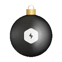 Christmas Ball Sticker by Caffeina