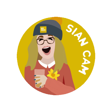 maxrocksdesign giphygifmaker maxrocks siancam sian cam Sticker