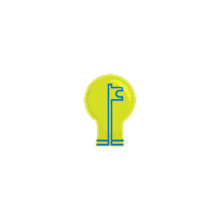 INprendePR light bulb bombillo inprende Sticker