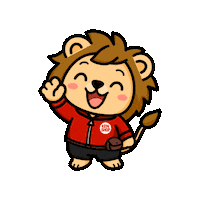 kenshopsg hi lion kenny kenshop Sticker