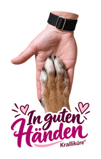 Hund Pfote Sticker by Natalie