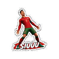 Excited Lets Go Sticker