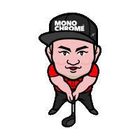 ゴルフ Sticker by かっ飛び