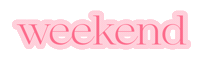 Weekend Sticker by Irisworks4you