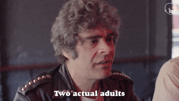 Two Adults Doing Actual Things