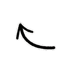 Black Arrow Sticker