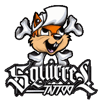 Tattoo Squirrel Sticker