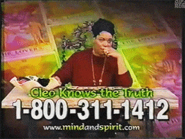 miss cleo 90s GIF